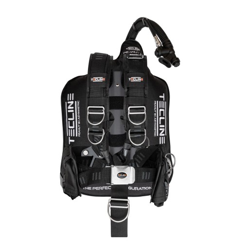 Skrzydło Peanut 16 (wyp.16kg/36lbs) - zestaw TRAVEL COMFORT (płyta alu H) waga 2,90 kg_Tecline_sklep nurkowy Divepl.pl