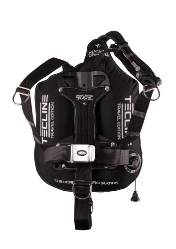 Skrzydło Peanut 16 (wyp.16kg/35lbs) - zestaw TRAVEL Ultra Light (płyta alu H) - waga 2,79 kg_Tecline_sklep nurkowy Divepl.pl