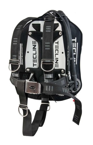 Skrzydło Peanut 16 (wyp.16kg/35lbs) - zestaw TRAVEL Light (płyta alu standard) - waga 3,05 kg_Tecline_sklep nurkowy Divepl.pl