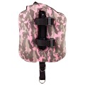Skrzydło Peanut 16 kamuflaż-róż (wyp.16kg/35lbs) - zestaw Ladies Comfort (płyta alu standard)_Tecline_sklep nurkowy Divepl.pl