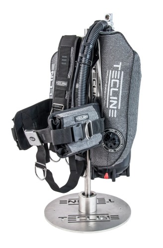 Skrzydło Peanut 16 Professional (wyp.16kg/35lbs) - zestaw Comfort szary kewlar_sklep nurkowy Divepl.pl