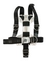 Uprząż Tecline DIR z płytą nierdzewną 3 mm MINI H, taśma miękka "E" - waga 1,52 kg_sklep nurkowy Divepl.pl