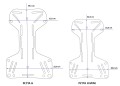 Uprząż Tecline Comfort z płytą aluminiową 3 mm MINI H, regulowana, taśma miękka - waga 1,28 kg_sklep nurkowy Divepl.pl