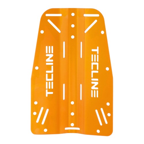 Płyta aluminiowa standardowa 3 mm (ok 0,85 kg) pomarańczowa_Tecline_sklep nurkowy Divepl.pl