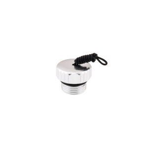 Zaślepka DIN do zaworu butli G5/8 - aluminium