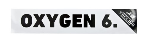 Naklejka OXYGEN 6. 30 x 9 cm_sklep nurkowy divepl.pl