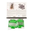 Uchwyty na automaty, zielone_Tecline_sklep nurkowy Divepl.pl