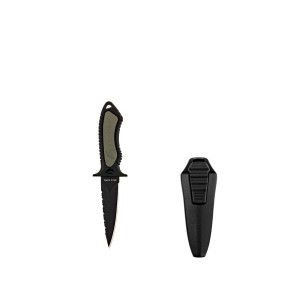 Nóż Dagger II, czarny chrom