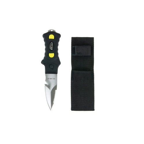 Nóż Minirazor Alfa, kabura nylon_sklep nurkowy divepl.pl