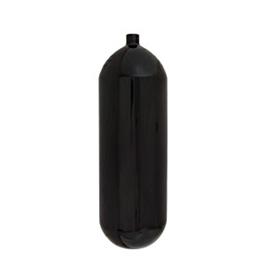 Butla 15 L 203 mm 232 bar, Eurocylinder, płaszcz, kolor czarny - Military Line