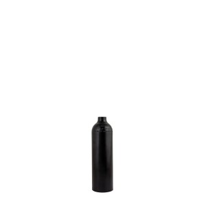 Butla alu 0,85 L 200 bar, Luxfer, płaszcz kolor czarny - Military line