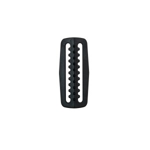 Stoper plastikowy 35x60 mm, ząbkowany do taśmy 50 mm - TECLINE