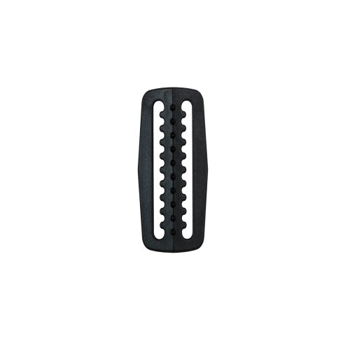 Stoper plastikowy 35x60 mm, ząbkowany do taśmy 50 mm_sklep nurkowy divepl.pl