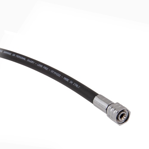 Wąż LP czarny Rubber Flex