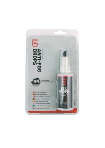 Anty fog "Sea Drops" w płynie, ze szczoteczką 60ml - GEAR AID_sklep nurkowy divepl.pl