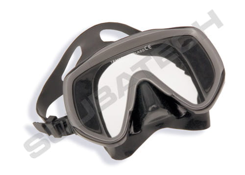 Maska Vision II, czarny silikon_Scubatech_sklep nurkowy Divepl.pl