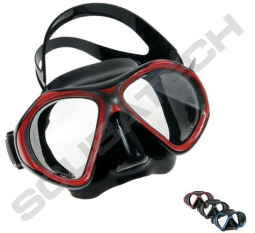 Maska Viper, czar. silkon_Scubatech_sklep nurkowy Divepl.pl