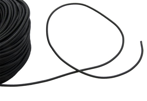 Linka gumowa 4 mm, czarna_sklpe nurkowy Divepl.pl