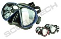Maska Tiara II, szkło anty-fog, czarny silikon_Scubatech_sklep nurkowy Divepl.pl