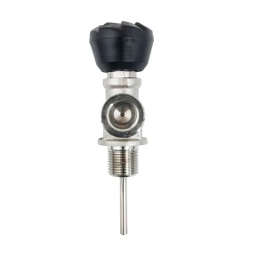 Zawór poj. M25x2 230 bar do butli argonowych 1.5L i 3L - VITON