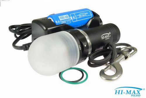 Błyskacz HD01 Strobe1 zestaw HI-MAX_sklep nurkowy Divepl.pl