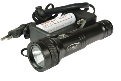 H5 BLACK zestaw HI-MAX, 1100lm_sklep nurkowy Divepl.pl