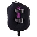Skrzydło Peanut 21 (wyp.21kg/46lbs), płyta alu purpurowa - zestaw Ladies - waga 4,00_sklep nurkowy Divepl.pl