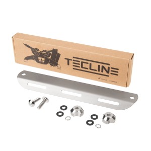 Adapter tytanowy ze śrubami tytanowymi do butli mono, 7x30,5cm 223g - Tecline