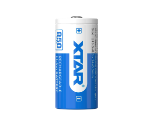 XTAR 16340-85PCM 850mAh NEW Li-ION