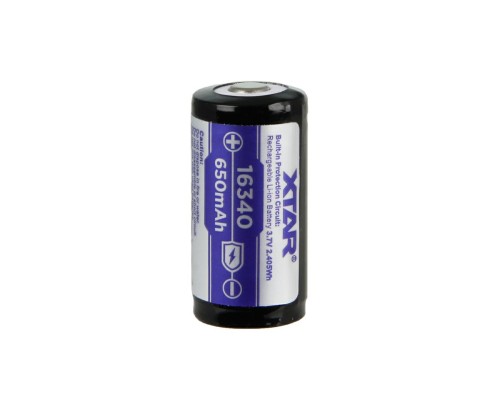 XTAR 16340-65PCM 650mAh Li-ION_sklep nurkowy Divepl.pl
