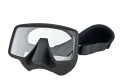 Maska Frameless Classic Tecline, czarny silikon mat, neoprenowy pasek_sklep nuerkowy Divepl.pl