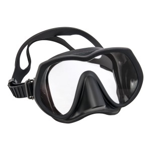 Maska Frameless Super View czarna TecLine - Military Line