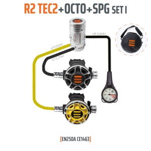 Automat R2 TEC2 zestaw I z oktopusem i manometrem - EN250A