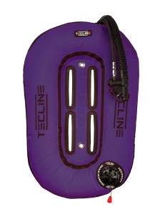 Skrzydło Donut 15 z wbudowanym adapterem, fioletowe ("Opona" wyp.15kg/33lbs) - Tecline