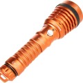 Latarka LED Zoom, 1500 lm - pomarańczowa_sklep nurkowy Divepl.pl