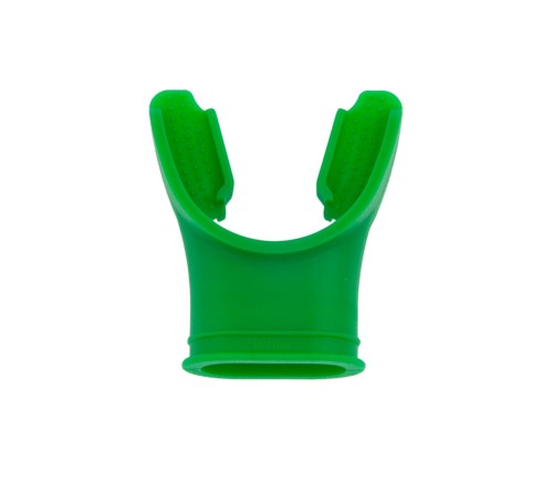 Mouthpiece for regulator, long - green_skelp nurkowy Divepl.pl