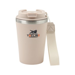 Kubek termiczny Tecline 350 ml - kremowy