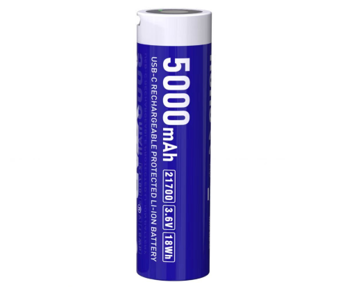 XTAR 21700-500PCM USB-C 5000mAh 10A_sklep nurkowy divepl.pl