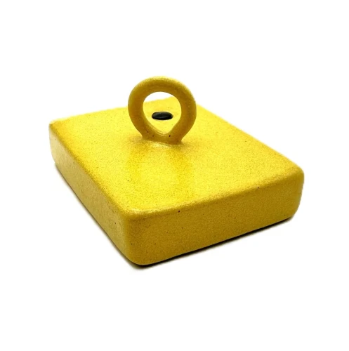 Ciężarek do materiału „Żelazko” 2 kg żółte_sklep nurkowy divepl.pl
