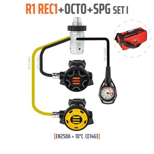 Automat R1 REC1 zestaw I z oktopusem i manometrem - EN250A 