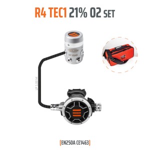 Automat R4 TEC1 21% O2 G5/8, zestaw stage - EN250A