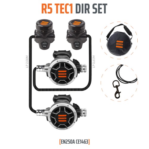 Automat Tecline R5 TEC1 DIR Set_sklep nurkowy Divepl.pl