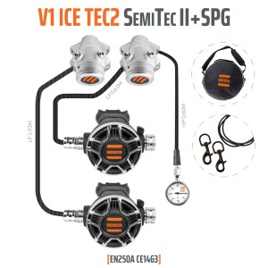 Automat TECLINE  V1 ICE TEC2 zestaw SemiTec II z manometrem
