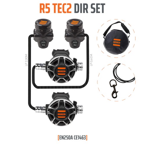Automat Tecline R5 TEC2 DIR Set_sklep nurkowy Divepl.pl