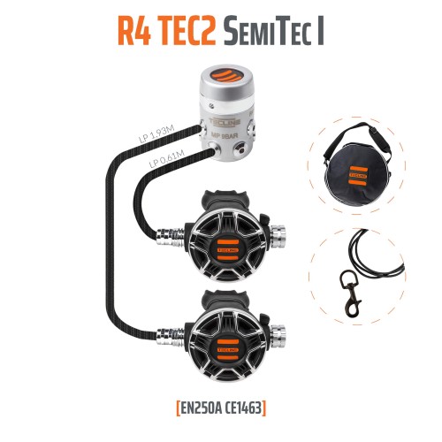 Automat Tecline R4 TEC2 zestaw SemiTec I_sklep nurkowy Divepl.pl
