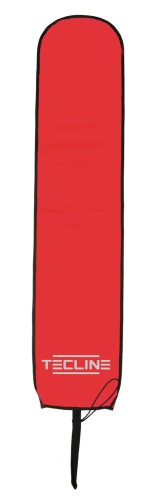 Boja Tecline 22/135 cm, otwarta, z ciężąrkami ołowianymi, pomarańczowa_sklep nurkowy divepl.pl