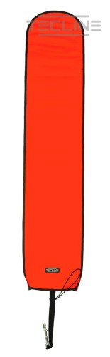 Boja Tecline 25/122 cm, otwarta, z ciężarkami ołowianymi, pomarańczowa_sklep nurkowy divepl.pl