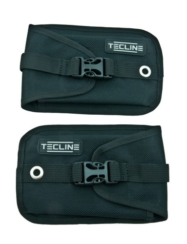 Kieszenie balastowe do Side Mount, para_TecLine_sklep nurkowy Divepl.pl