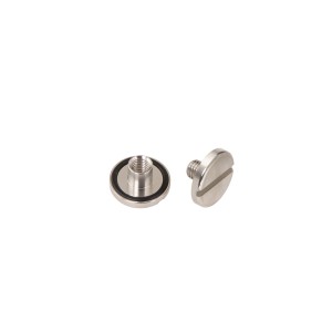 Śruba krótka (10 mm) z nakrętką - nierdzewne z o-ringiem