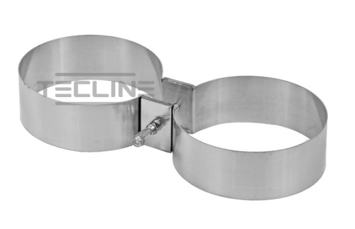 Obejma TecLine na butle 140 mm / szt, szerokość taśmy 60 mm, szer. rozstaw, do manifoldu 171mm_sklep nurkowy Divepl.pl